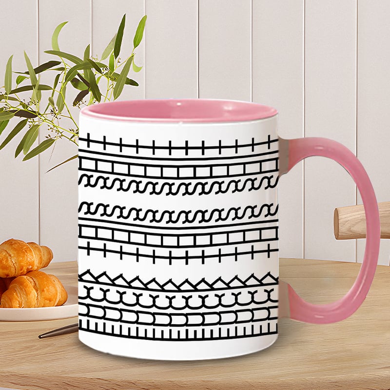 Hidden Message Coffee Mug Unique Gift for Work Bestie