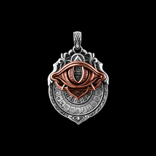 🔥👁️‍🗨️Handmade Tarot Vision Pendant: Connect to Cosmic Wisdom Anytime(✨Comes with instruction manual)