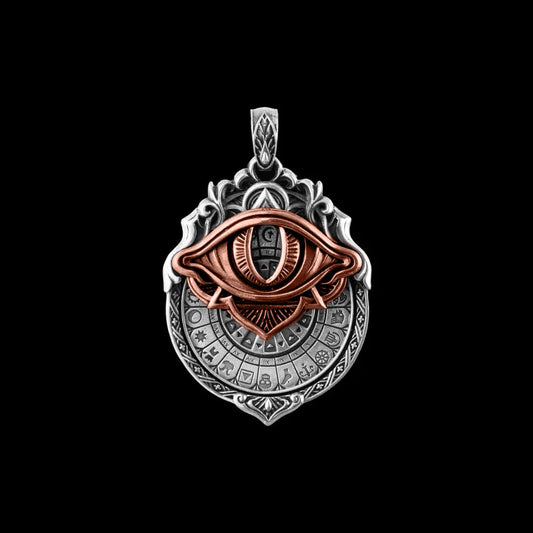 🔥👁️‍🗨️Handmade Tarot Vision Pendant: Connect to Cosmic Wisdom Anytime(✨Comes with instruction manual)