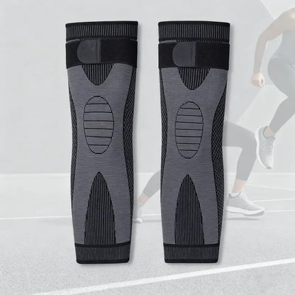 🔥Hot Sale🔥Warm Knee & Leg Sleeve | Non-Slip Long Cotton Sleeve for Fall/Winter（1 set 2 pcs）