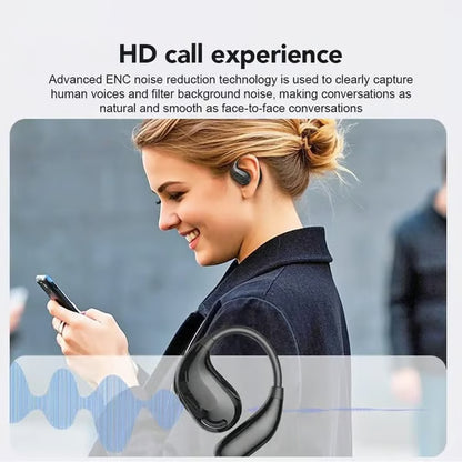 Hi-Fi Sports Bluetooth 5.4 Ear-Hook Headphones with Noise Cancelling