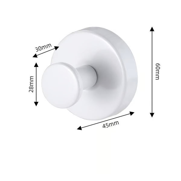 🔥 Stainless Steel Suction Cup Hooks (2X)