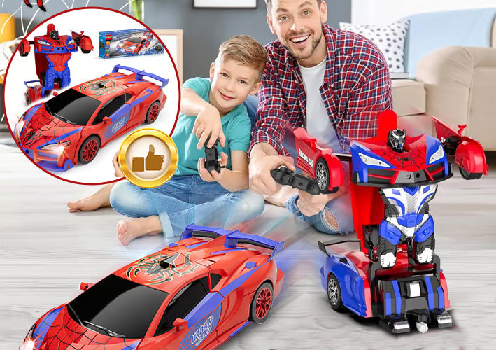 Remote Control Transforming Robot Car