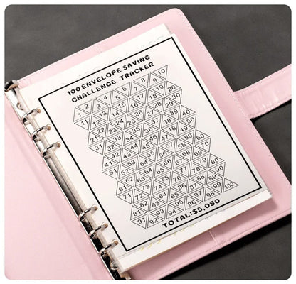 🔥🤑✉️100 Envelope Savings Challenge Book