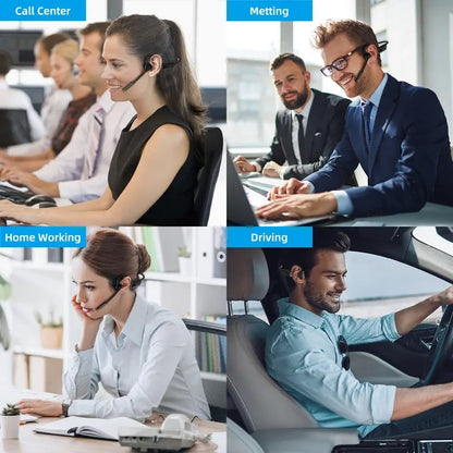 🔥 Open Air Conduction Wireless Bluetooth Headset with Microphone