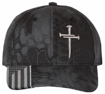 ✝️Adjustable Jesus 3 Nail Cross Hat?