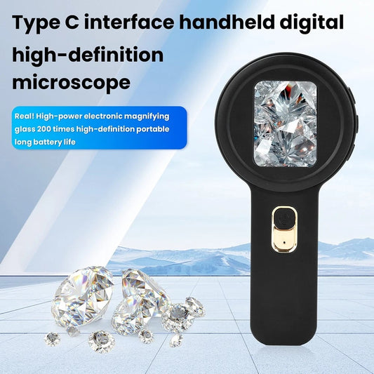 20X Digital Microscope 2.0 inch IPS Video Coin Microscop With Magnifying Glass