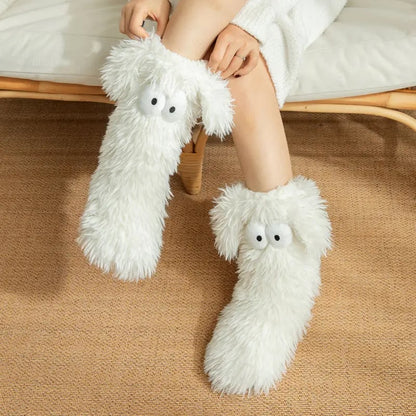 Women's Plush Slippers Socks