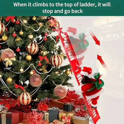 🎅Electric Bead Climbing Santa Claus Musical Toy