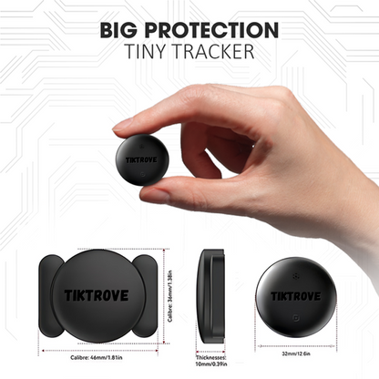 TIKTROVE Magnetic GPS Tracker