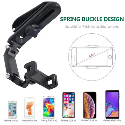 New 1080° Multi-function Sun Visor Universal 360 Degree Rotating Phone Holder
