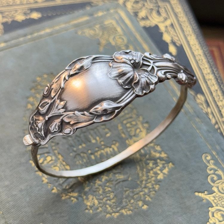 Handmade Spoon Bangle - Crafted by Vintage Spoon