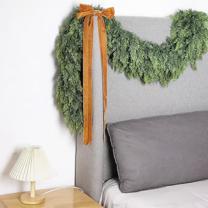 🎅⛄2025 Christmas Artificial Cedar Garland🎄