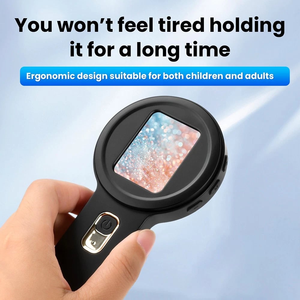 20X Digital Microscope 2.0 inch IPS Video Coin Microscop With Magnifying Glass