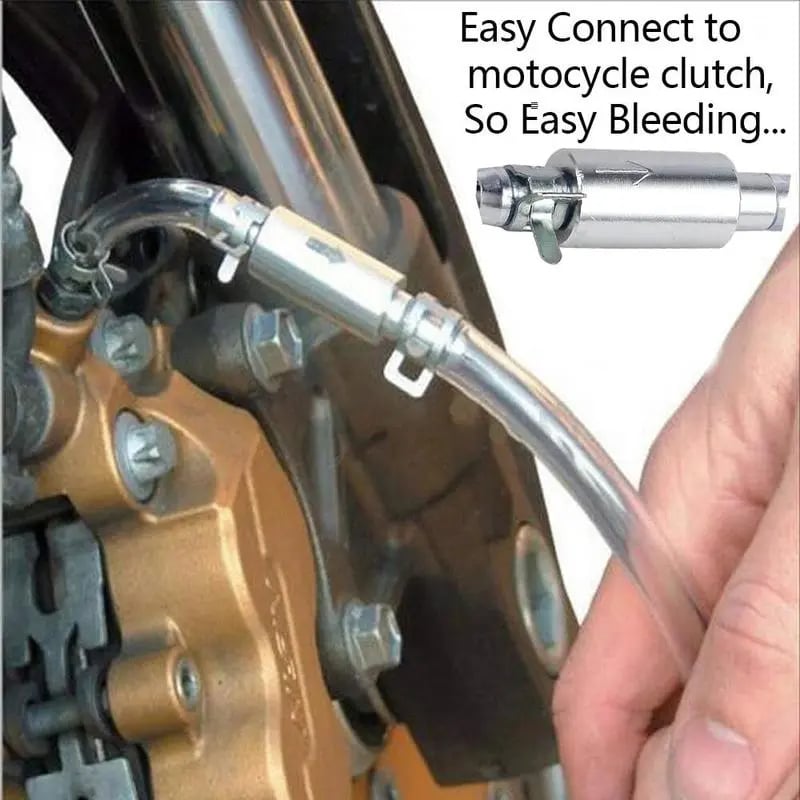 💥Brake Bleeder Hose - One Way Check Valve Tube Bleeding Tool Kit For Motorcyle Clutch