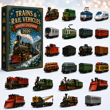 🚂Trains & Rail Vehicles Advent Calendar 2026