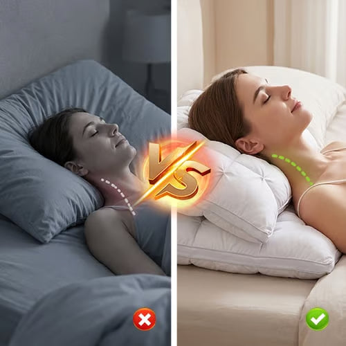 3D Bread Down Bed Pillows