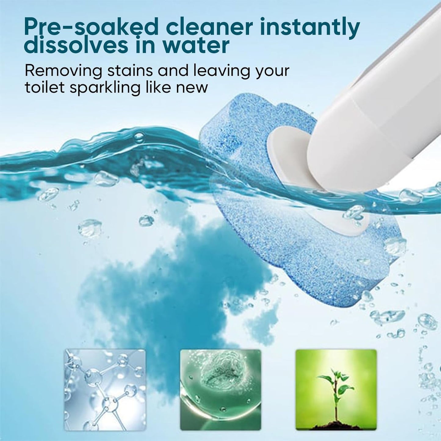 Disposable Toilet Cleaning System