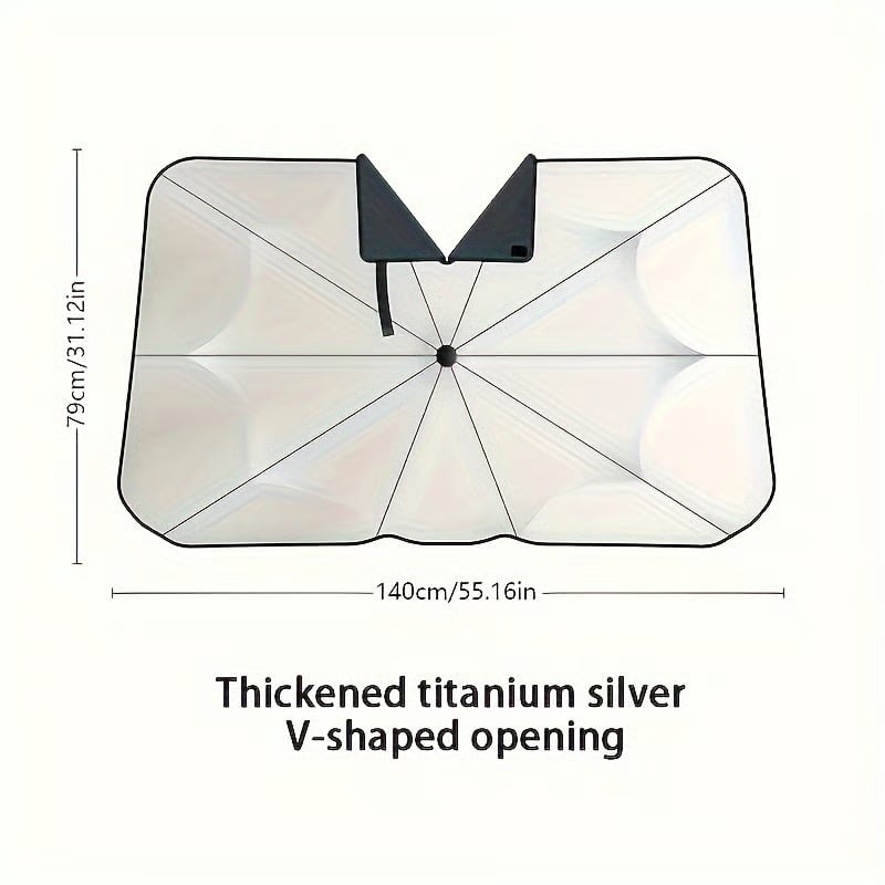 Universal Portable Car Windshield Sunshade