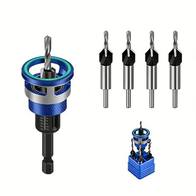 Two-Flute Counterborewith Depth Stop