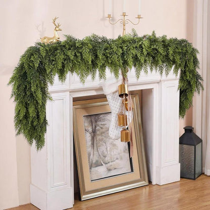 🎅⛄2025 Christmas Artificial Cedar Garland🎄