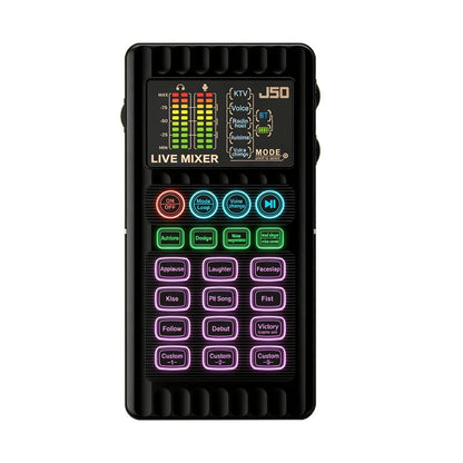 🎤Live Sound Card – Portable Voice Changer