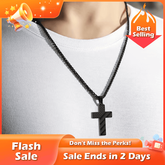 ✨Flag Cross Necklace,Best Gifts