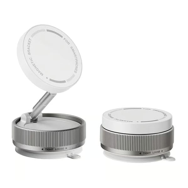 One-Step Lock Magnetic Vacuum Phone Mount