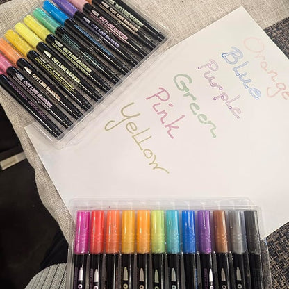 Dreamy Sparkle Dual-Line Contour Pen