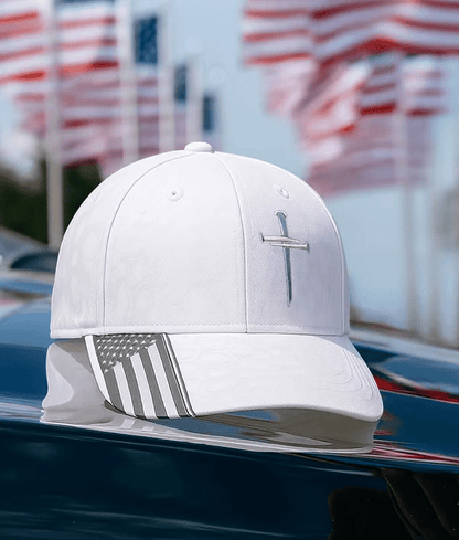 ✝️Adjustable Jesus 3 Nail Cross Hat?