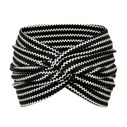 Vintage Style Wide Tie-Dye Hairband