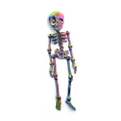 Vintage Skeleton Magnetic Figurine 🎃