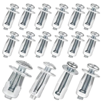 🔩 30PCS/90PCS Button Rivet Locking Nuts Set
