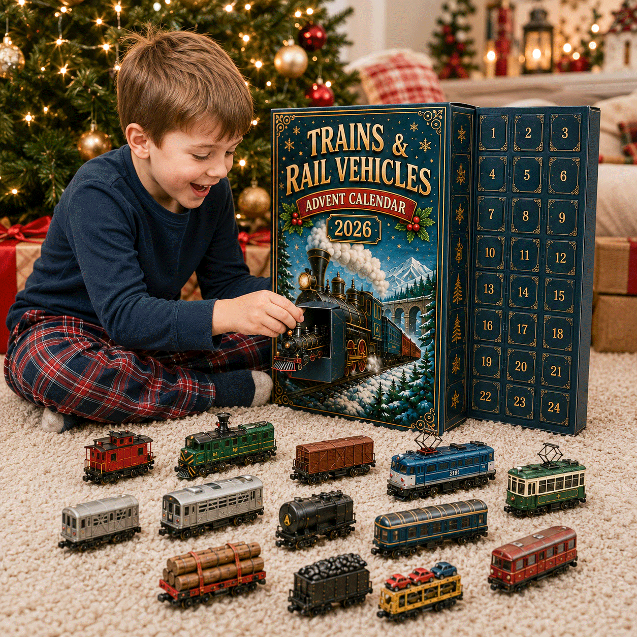 🚂Trains & Rail Vehicles Advent Calendar 2026