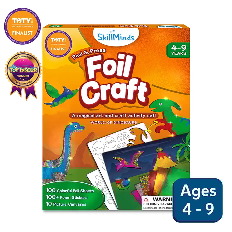 Foil Art & Craft Activity 🤲💓No Mess Art Kit