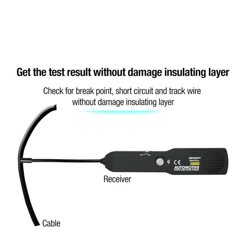 💥 EM415PRO Automotive Electrical Open & Short Finder Circuit Tester With Free Bag