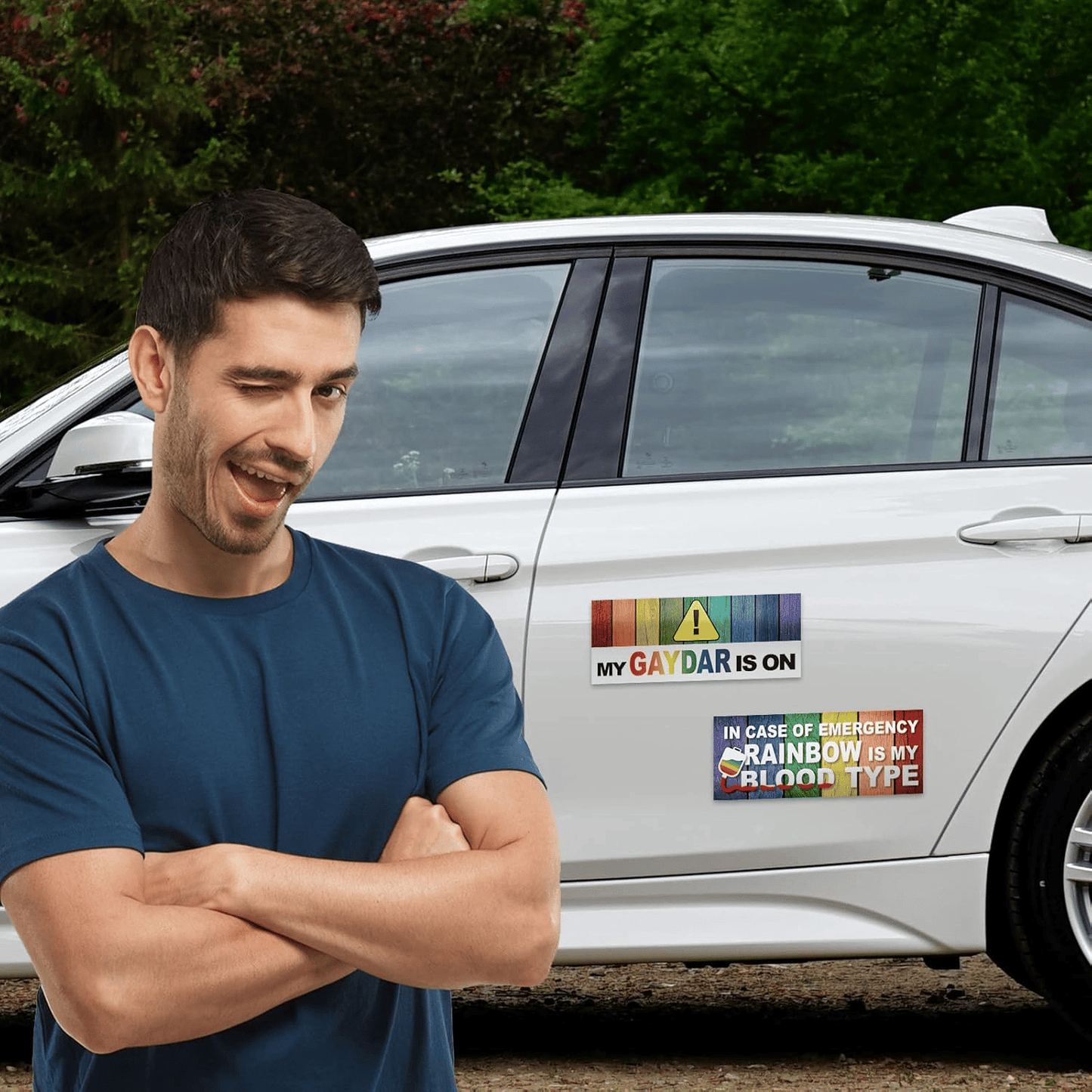 10 Pcs Funny LGBT Stickers Set🌈