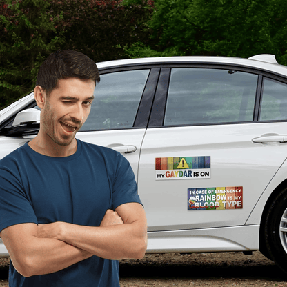 10 Pcs Funny LGBT Stickers Set🌈