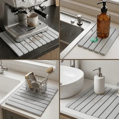 Fast Drying Stone Dish Mat