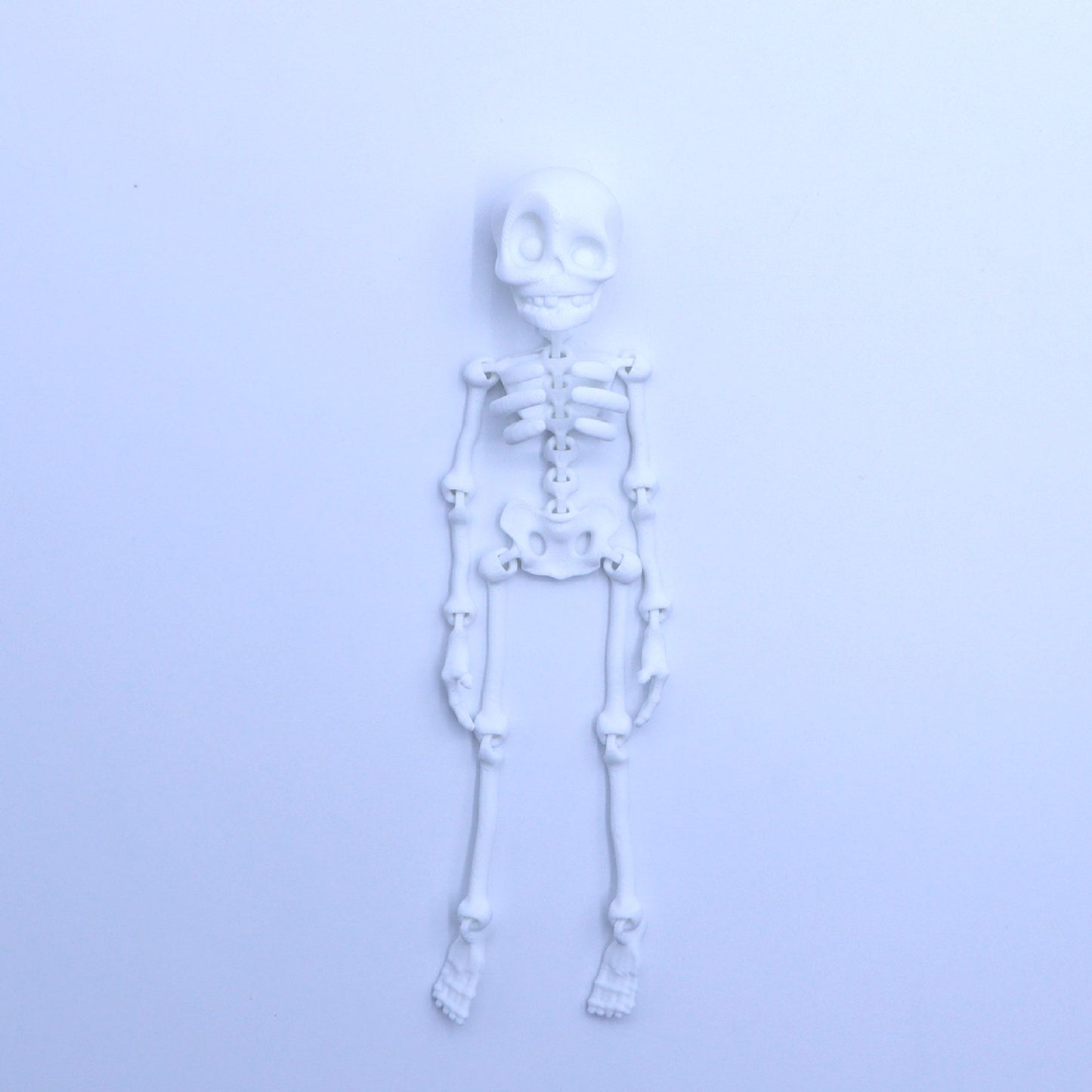 Vintage Skeleton Magnetic Figurine 🎃