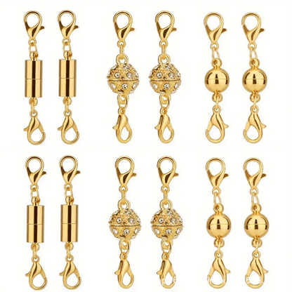 🔥Magnetic Necklace Clasps and Closures    1 Set ( 6 PCS )