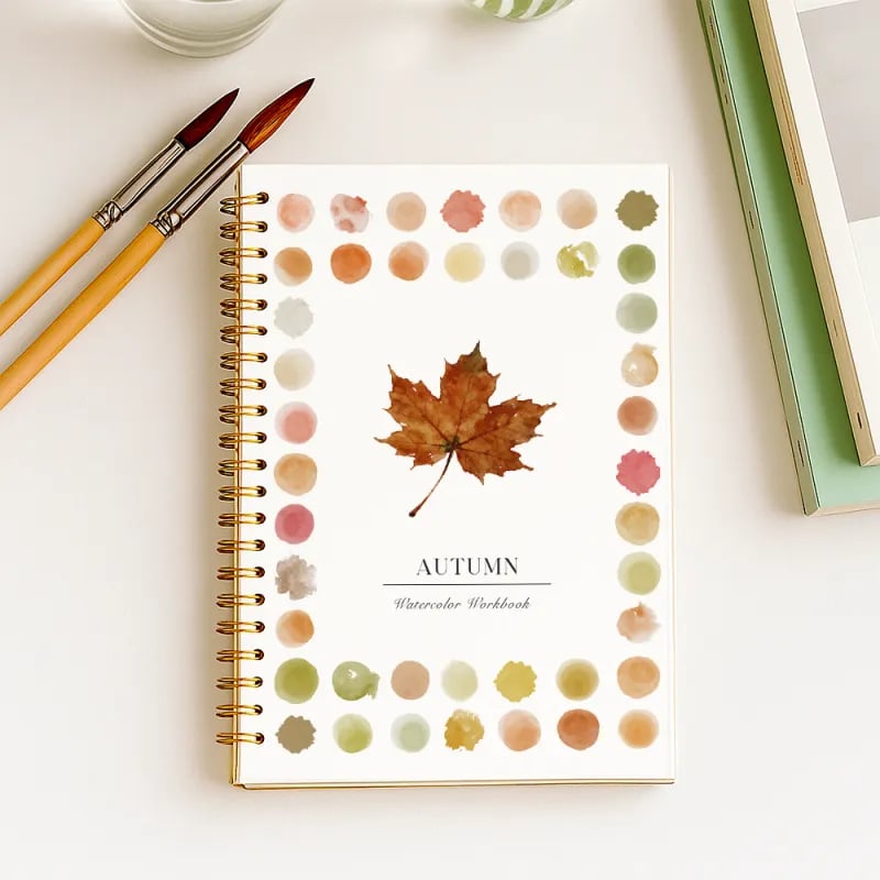 🔥🖼️Beginner-Friendly💕 Watercolor Workbook