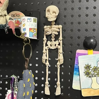 Vintage Skeleton Magnetic Figurine 🎃