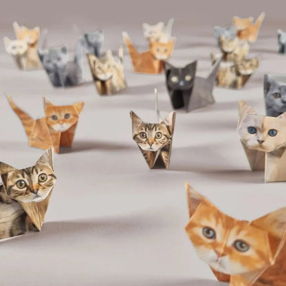 ✨Easy DIY Paper Cats Kit