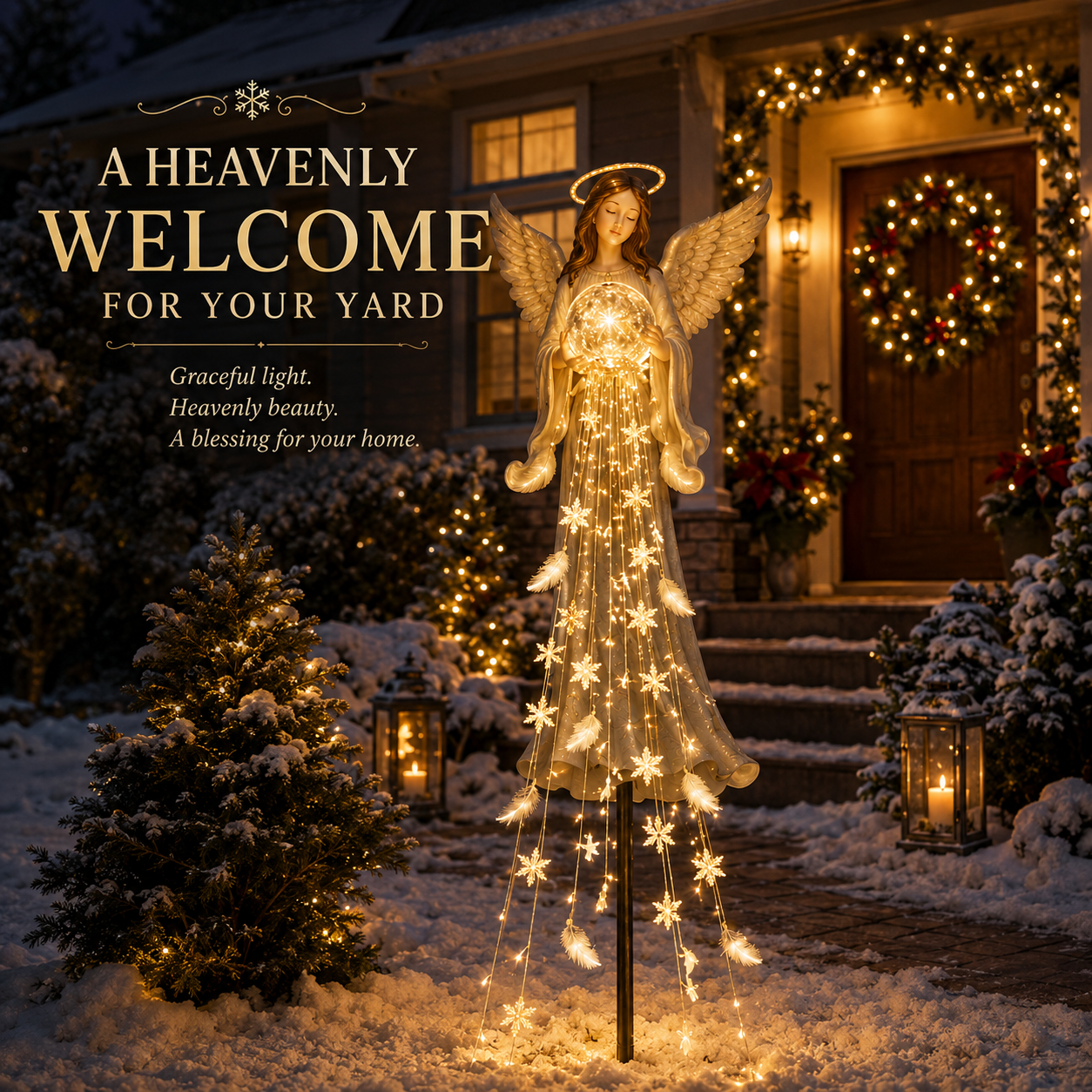 🎁 ✨  Angel Remembrance Garden Light👼