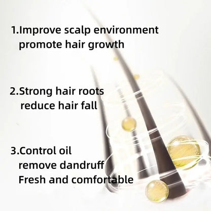 Anti-Hair Fall Hair Loss Treatment Shampoo Oil
