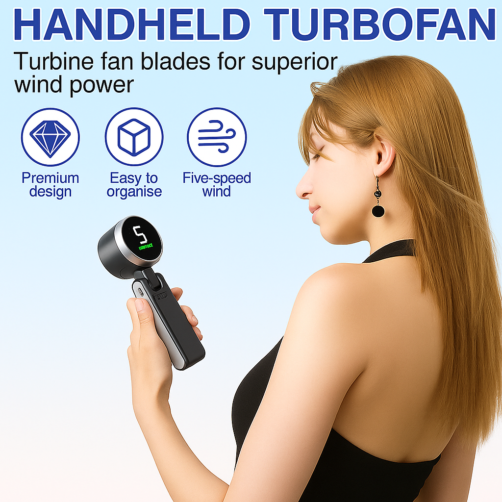 Portable Handheld Turbo Fan