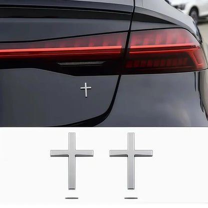 💥 Christian Cross Sticker（1 Set 2 Pcs）