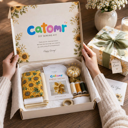 Large Patchwork Bow Sewing Kit
