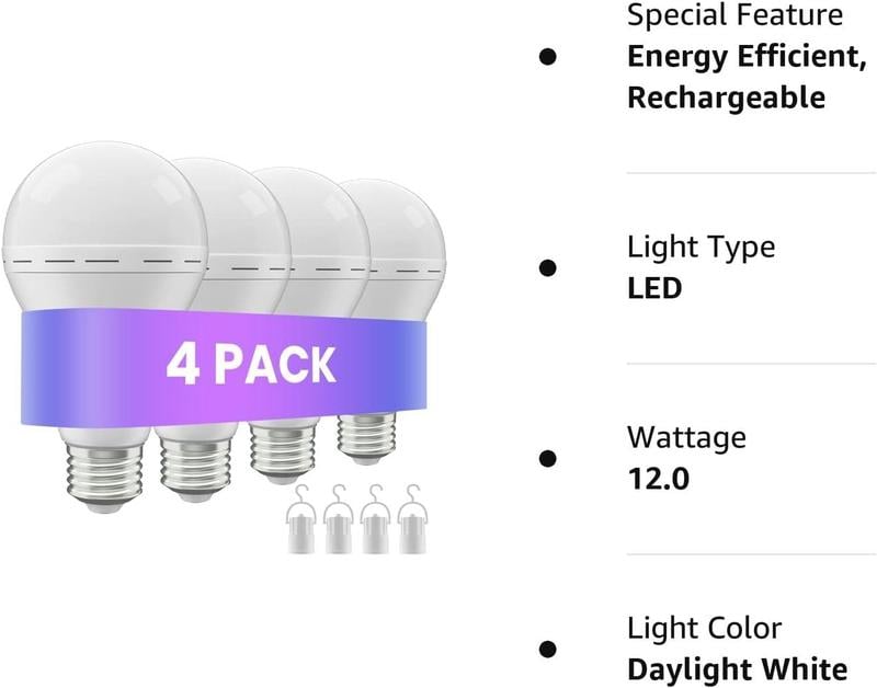 🎁🔥Rechargeable Emergency Light Bulbs